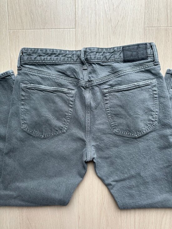 American Eagle EasyFlex +TENCEL™ Fibers Slim Straight Jean Stone Gray 34x32 - Picture 11 of 16